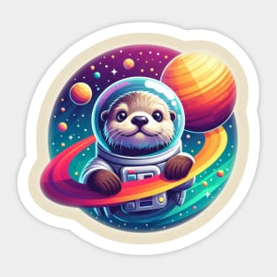 Astronaut Sticker